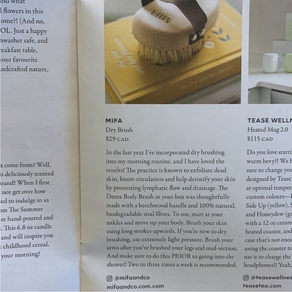 MIFA- detox body brush BNIB - Picture 1 of 3